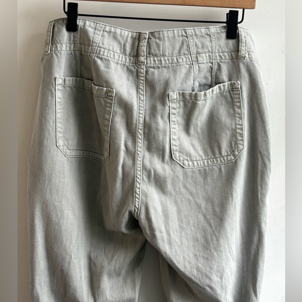 Joes The Honor High Rise Vintage Straight Leg Cotton Lyocell Green Pants size 29 - Picture 7 of 14